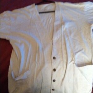 White small shirt for a small woman